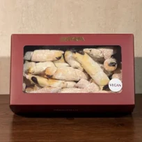 Cornulețe vegane cu magiun și nucă - 500 g